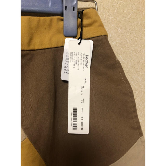 heather(ヘザー)のHeather パッチワークミニスカート レディースのスカート(ミニスカート)の商品写真