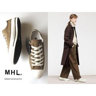 マーガレットハウエル(MARGARET HOWELL)のMHL.別注 コンバース 19AW オールスター 23.5cm 新品箱付(スニーカー)