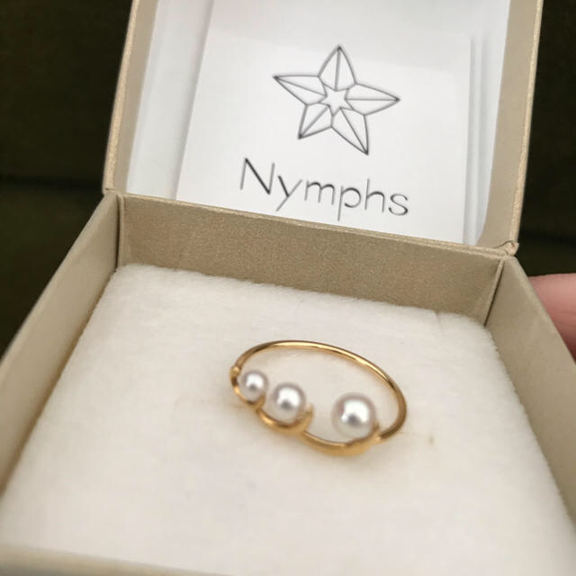 ☆最終お値下げ☆nymphs アコヤパールリング アクセサリー