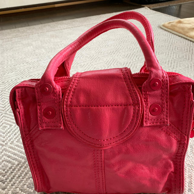 DIESEL(ディーゼル)のミニトートバッグ　DIESEL ピンク♡ ハンドメイドのファッション小物(バッグ)の商品写真