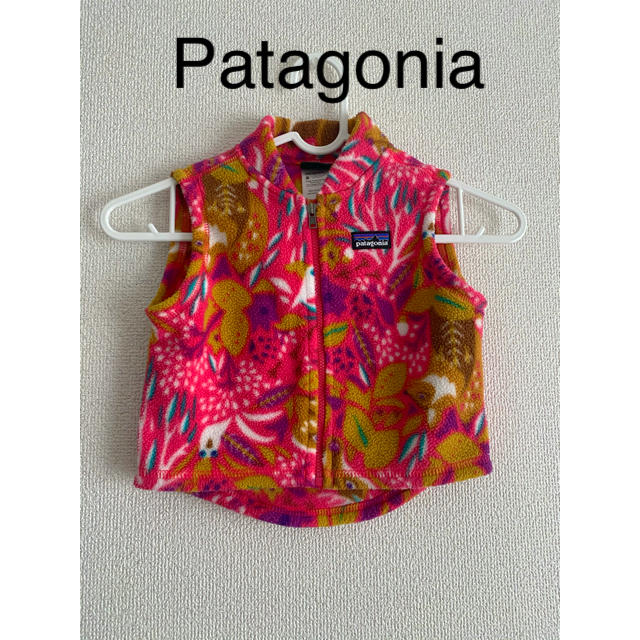 patagonia(パタゴニア)の【ゆり様専用】Patagonia ベスト　ベビー　パタゴニア  キッズ/ベビー/マタニティのベビー服(~85cm)(カーディガン/ボレロ)の商品写真