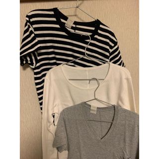 エヌハリウッド(N.HOOLYWOOD)のN.HOOLYWOOD アンダーサミットウェア Tシャツ3枚セット Nハリ 38(Tシャツ/カットソー(半袖/袖なし))