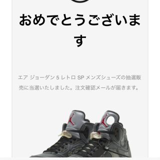 オフホワイト(OFF-WHITE)のエアジョーダン5 オフホワイト(スニーカー)