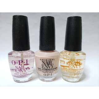 オーピーアイ(OPI)の3本OPIネイルエンビー ソフト&シン+バブル バ+スセンシティブ&ピーリング(ネイルケア)