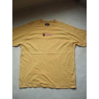 アメリカンイーグル(American Eagle)のアメリカンイーグル TシャツイエローUSA古着ブランドL(Tシャツ/カットソー(半袖/袖なし))