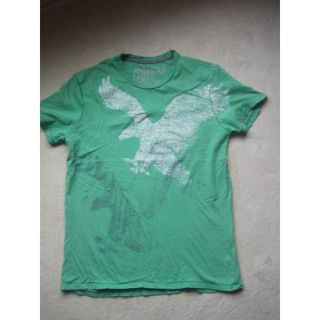 アメリカンイーグル(American Eagle)のアメリカンイーグル TシャツグリーンgoodカラーXS(Tシャツ/カットソー(半袖/袖なし))