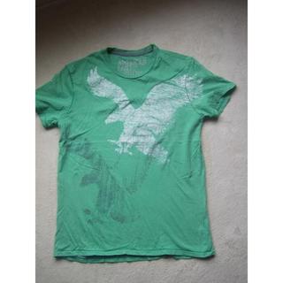 アメリカンイーグル(American Eagle)のアメリカンイーグル TシャツグリーンgoodカラーXS(Tシャツ/カットソー(半袖/袖なし))