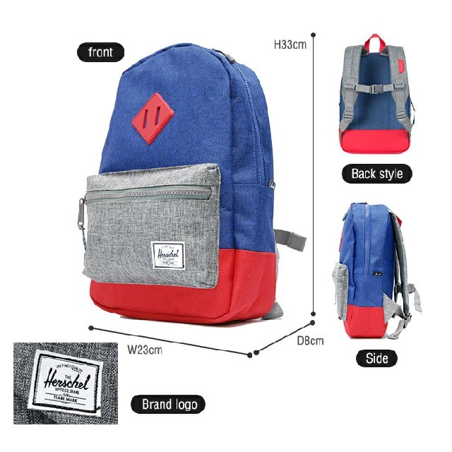 HERSCHEL(ハーシェル)のハーシェル  ヘリテージキッズリュック8.5L キッズ/ベビー/マタニティのこども用バッグ(リュックサック)の商品写真