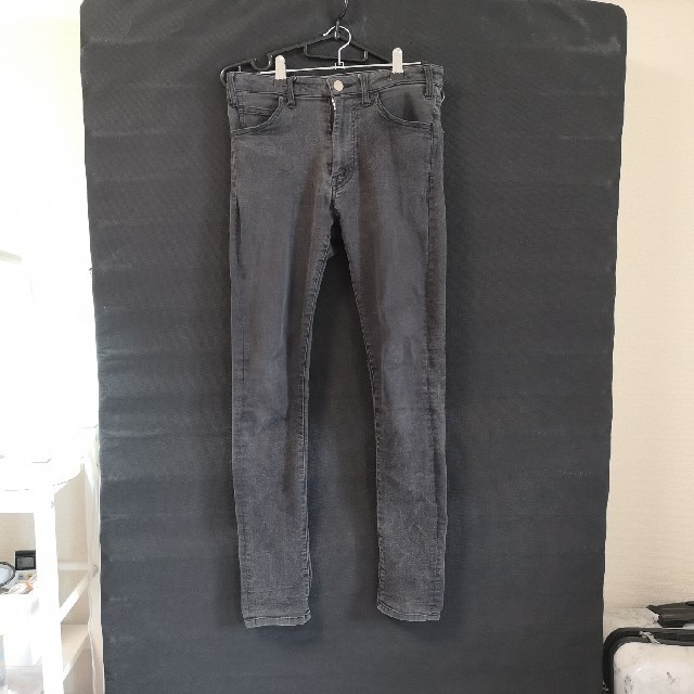 STUDIOUS(ステュディオス)のLIdnM リドム iskoハイストレッチスキニー ブラック メンズのパンツ(デニム/ジーンズ)の商品写真