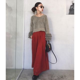 アメリヴィンテージ(Ameri VINTAGE)の【12h限定SALE‼️】新品未使用★ アメリヴィンテージ　ワイドパンツ(その他)