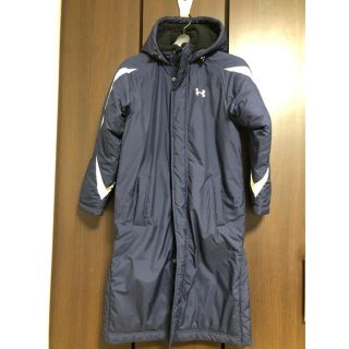 アンダーアーマー(UNDER ARMOUR)の【S-M-K様専用】　UNDER ARMOUR ベンチコート(Jr.) 紺(コート)