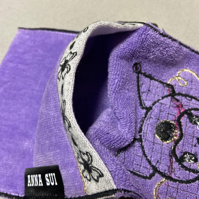 ANNA SUI(アナスイ)のアナスイkuromiコラボハンカチタオル新品未使用 レディースのファッション小物(ハンカチ)の商品写真