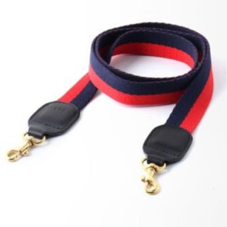 アパルトモンドゥーズィエムクラス(L'Appartement DEUXIEME CLASSE)のClare V.  BAG STRAP バッグストラップ  RED/NAVY(ショルダーバッグ)