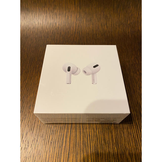 ヘッドフォン/イヤフォンAirPods  pro  新品未開封　① 購入明細書つき　airpodspro