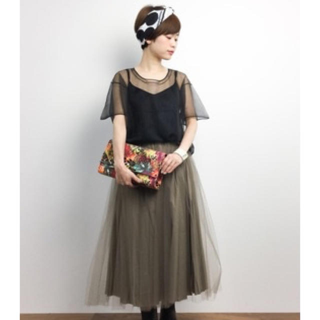 Bilitis dix-sept ans(ビリティスディセッタン)のビリディス　New Long Tutu Skirt レディースのスカート(ロングスカート)の商品写真