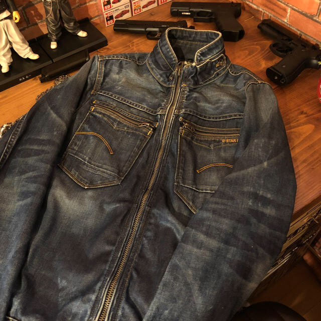 g-star raw デニムジャケット シングルライダース | gellonautos.cl