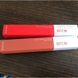 メイベリン(MAYBELLINE)のMAYBELLINE マットインク　二本セット(口紅)