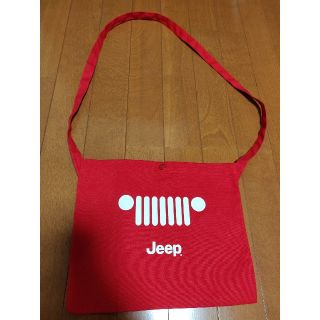 ジープ(Jeep)のジープサコッシュ赤(ショルダーバッグ)