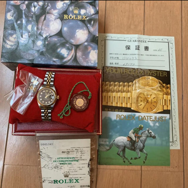 ROLEX(ロレックス)の1/2 ロレックス デイトジャスト　なごやんさま レディースのファッション小物(腕時計)の商品写真