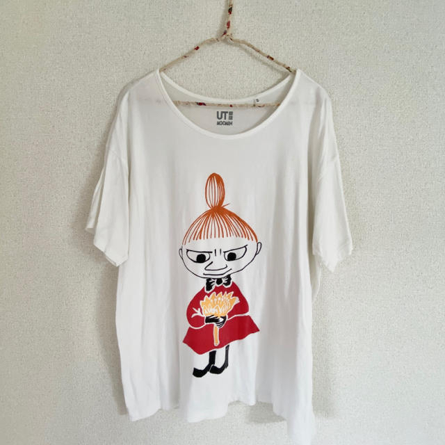 UNIQLO(ユニクロ)のミィの白いＴシャツ レディースのトップス(Tシャツ(半袖/袖なし))の商品写真