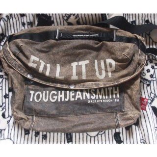 タフ(TOUGH)のTOUGH JEANSMITH タフミリタリーショルダーバッグ(bag)大きめ♪(ショルダーバッグ)