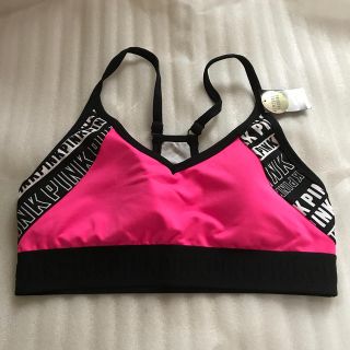 ヴィクトリアズシークレット(Victoria's Secret)の☆Victoria's Secret 【PINK】スポーツブラ☆サイズS(トレーニング用品)