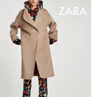 ザラ(ZARA)の日曜までSALE★ZARA ウール　コート(ロングコート)