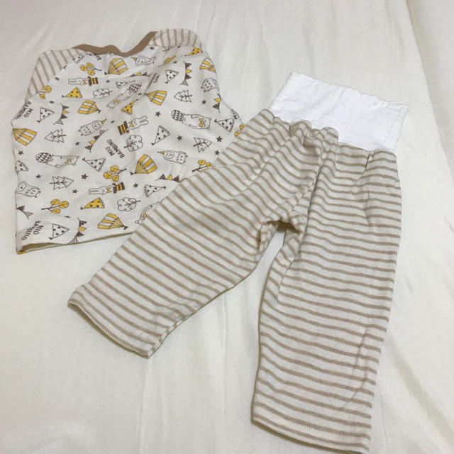 西松屋(ニシマツヤ)のパジャマ 70センチ キッズ/ベビー/マタニティのベビー服(~85cm)(パジャマ)の商品写真