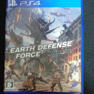 プレイステーション4(PlayStation4)のEARTH DEFENSE FORCE：IRON RAIN(家庭用ゲームソフト)