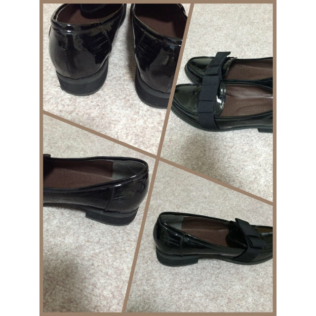 MAJESTIC LEGON(マジェスティックレゴン)のリボン付ローファー レディースの靴/シューズ(ローファー/革靴)の商品写真