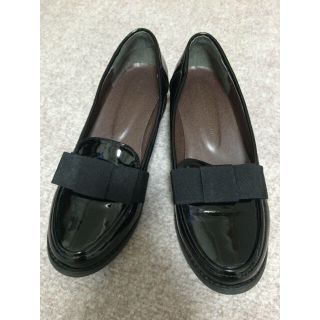 マジェスティックレゴン(MAJESTIC LEGON)のリボン付ローファー(ローファー/革靴)