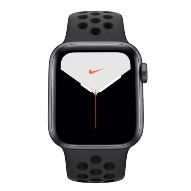 メンズapple watch series 5　GPS+セルラー　ナイキnike 黒