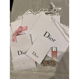 クリスチャンディオール(Christian Dior)のDior ディオール ショップ袋　リボン　試供品(ショップ袋)