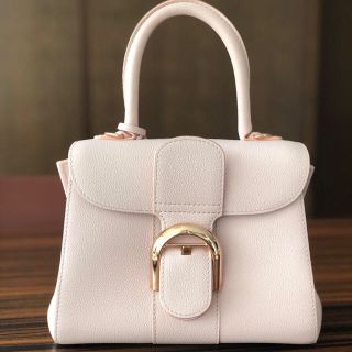 ドゥロワー(Drawer)の完全新品　デルヴォー　delvaux  ブリヨン　ミニ　ピンクベージュ(ハンドバッグ)