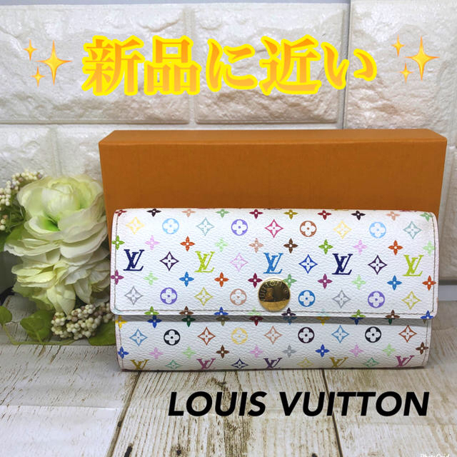 LOUIS VUITTON(ルイヴィトン)のしずくさま専用⭐️ ルイヴィトン　マルチカラー　長財布 レディースのファッション小物(財布)の商品写真