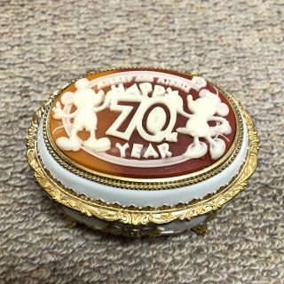 ディズニー(Disney)のディズニー 70周年記念　オルゴール(キャラクターグッズ)