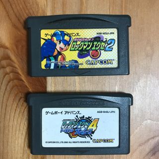 ゲームボーイアドバンス(ゲームボーイアドバンス)の値下げ！GBA ロックマンエグゼ 2本セット(携帯用ゲームソフト)