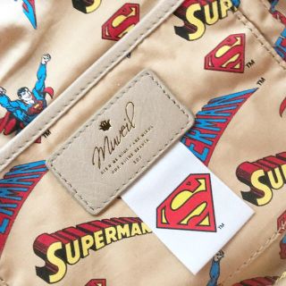 ミュベールワーク(MUVEIL WORK)のMUVEIL×SUPER MAN バニティケース/ポーチ bag バッグ(ポーチ)