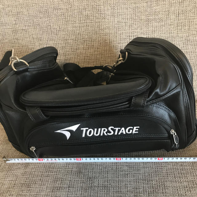 TOURSTAGE(ツアーステージ)のゴルフバッグ　ツアーステージ　黒 スポーツ/アウトドアのゴルフ(バッグ)の商品写真