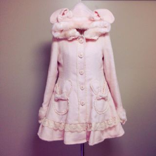 ユメテンボウ(夢展望)の【夢展望】うさぎ耳付きプリンセスC(毛皮/ファーコート)