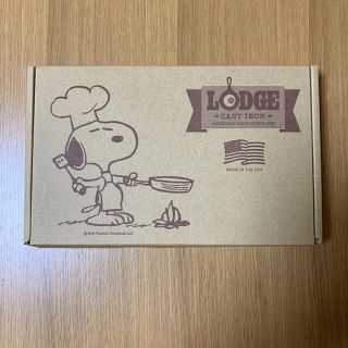 ロッジ(Lodge)のlodge ロッジ　スヌーピー　ミニスキレットセット(調理器具)