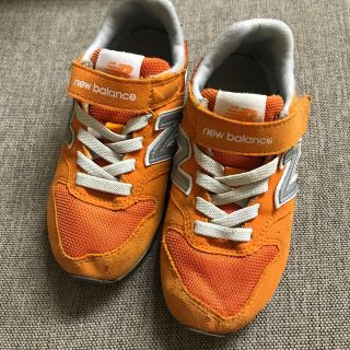 ニューバランス(New Balance)のニューバランス オレンジ 17.5(スニーカー)