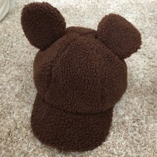 ディズニー(Disney)のディズニー　帽子　ブラウン(帽子)