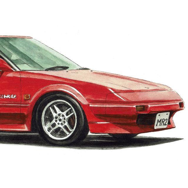 NC-922トヨタMR2 1600限定版画 直筆サイン額装●作家平右ヱ門 エンタメ/ホビーの美術品/アンティーク(版画)の商品写真