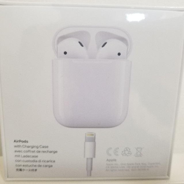 Apple - 新品未使用品 Apple AirPods エアポッズ 第2世代 MV7N2J/Aの ...