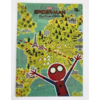 マーベル(MARVEL)の《新品未使用》スパイダーマン ファーフロムホーム クリアファイル(クリアファイル)