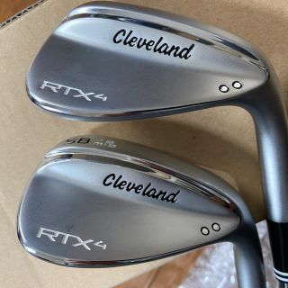 クリーブランドゴルフ(Cleveland Golf)のクリーブランド　RTX4 52 58 モーダス120 S 2本　保証書(クラブ)