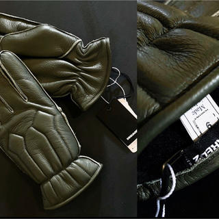 ディースクエアード(DSQUARED2)のディースクエアード DSQUARED2 レザーグローブ 手袋 イタリア製(手袋)