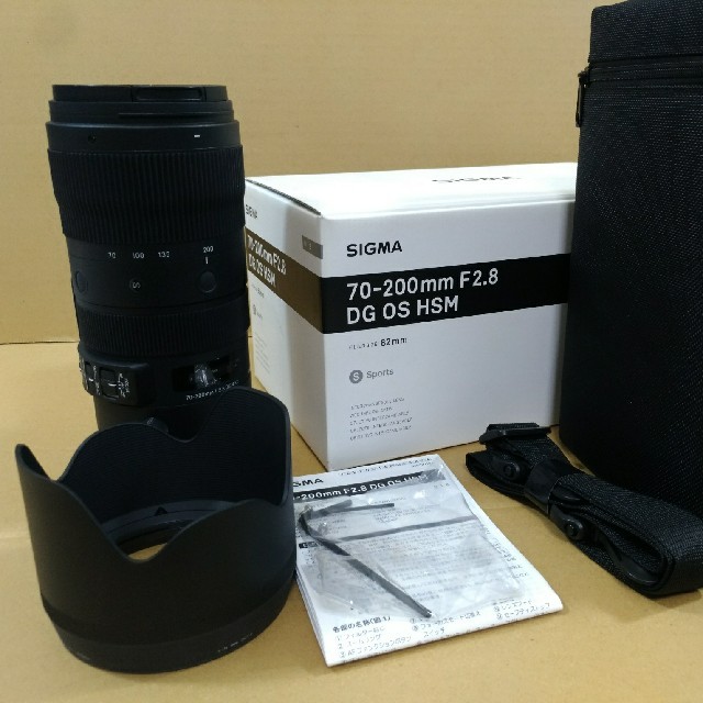 SIGMA 70-200mm f2.8 DG OS HSM  EF テレコン付