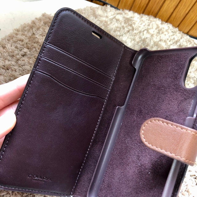 COACH(コーチ)のコーチ　iPhoneケース　X、XS【最終値下げ】 スマホ/家電/カメラのスマホアクセサリー(iPhoneケース)の商品写真